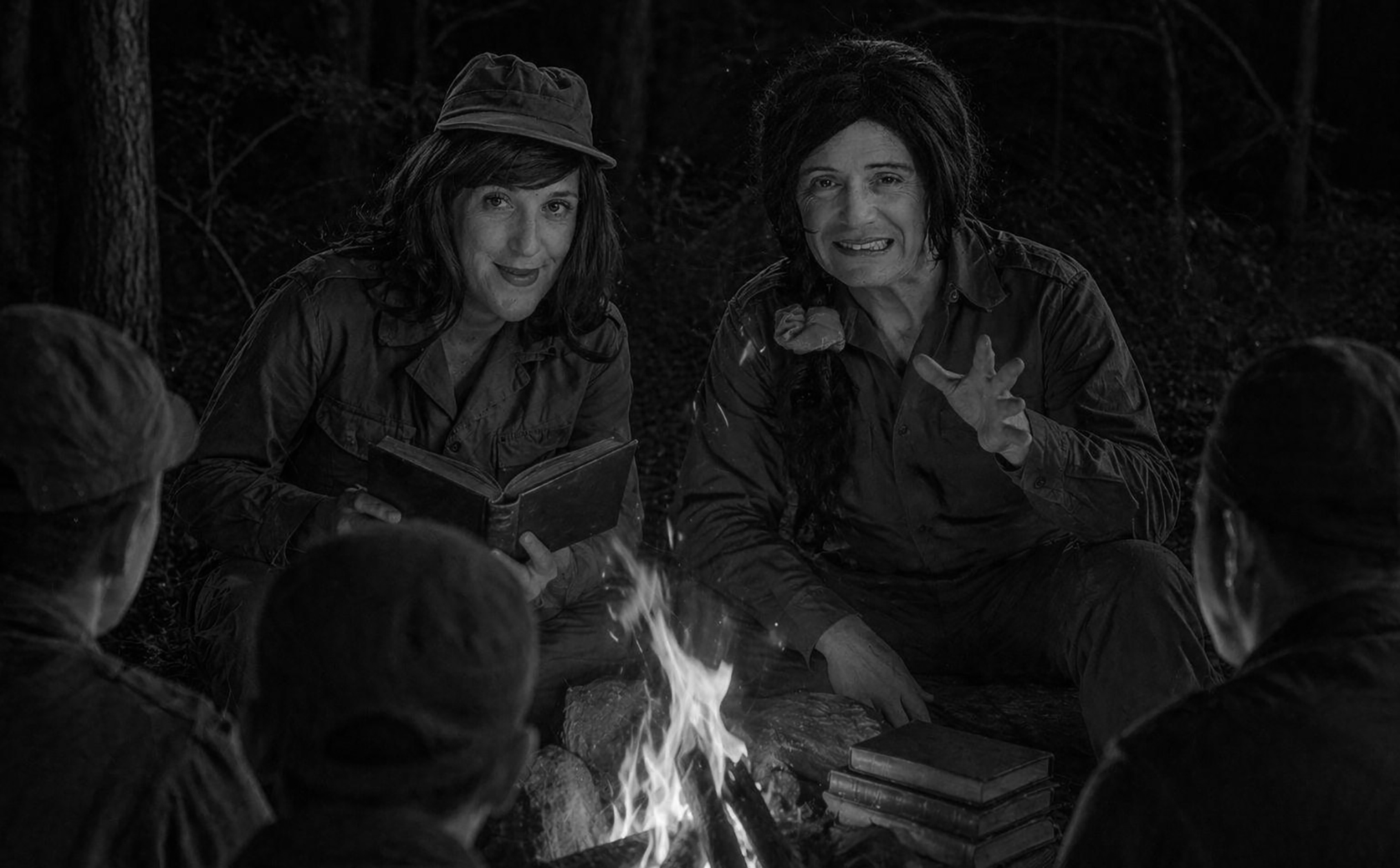 Around the Campfire | A Playful Tribute to Tall Tales With the Funny Duo  “Girls in Arms”